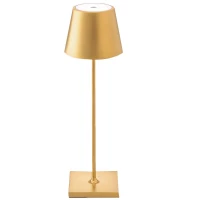 Verk 12314 Dotyková LED lampa, 1500mAh baterie, 3W zlatá