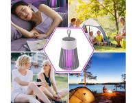 Verk 27023 UV Lampa proti hmyzu 3W, USB sivá
