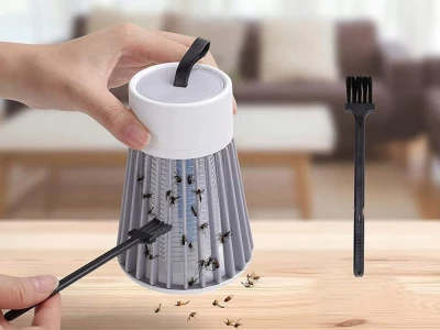 Verk 27023 UV Lampa proti hmyzu 3W, USB sivá
