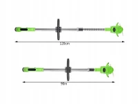 Verk 11389 Akumulátorový teleskopický vyžínač 12V, 800W, 18000 rpm