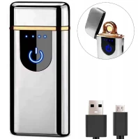 APT AG773B Elektronický USB zapalovač - stříbrný