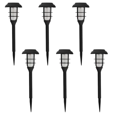 Vergionic 2375 Zahradní solární lampa, 33 cm, 600 mAh, 6 ks