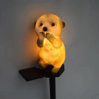 APT ZD50U Zahradní solární lampa svišť