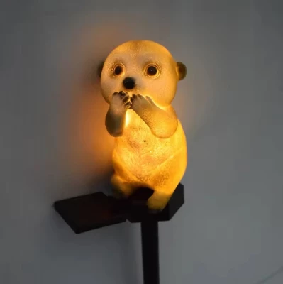 APT ZD50U Zahradní solární lampa svišť