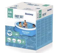 Bestway 57448 Samostavěcí bazén 244 x 61 cm