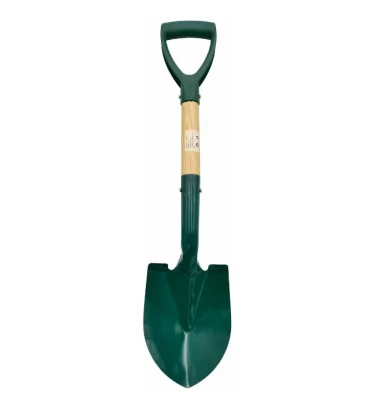 Foxter 1744 Mini oceľový rýľ s drevenou násadou 68 cm čierny