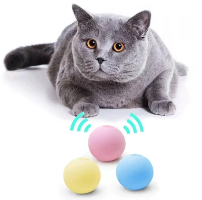 Nuxie 1994 Interaktivní hračka pro kočky se zvuky ptačího zpěvu modrá