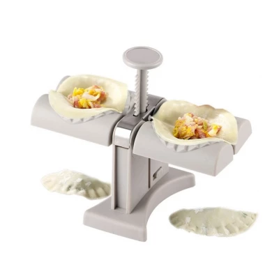 Verk 07220 Dvojitý strojek na pirohy šedý