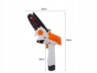 Verk 11406 AKU Reťazová ručná píla mini, 3700 ot./min