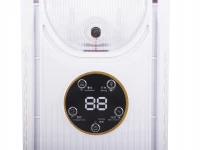 Verk 16032 Stolní bezlopatkový ventilátor s LED osvětlením zelený