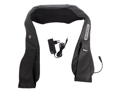 Verk 24451 Masážny golier SHIATSU s reproduktorom čierny