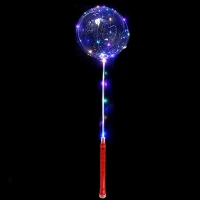 GGV LED Svítící balónek obvod 35 cm, čirá, 5 ks