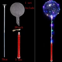 GGV LED Svítící balónek obvod 35 cm, čirá, 5 ks