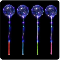 GGV LED Svítící balónek obvod 35 cm, čirá, 5 ks