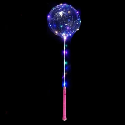 GGV LED Svítící balónek obvod 35 cm, čirá, 5 ks