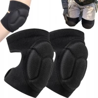 Verk 27198 Chrániče kolen 2 ks, 30- 44 cm, černé