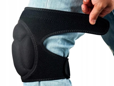 Verk 27198 Chrániče kolen 2 ks, 30- 44 cm, černé