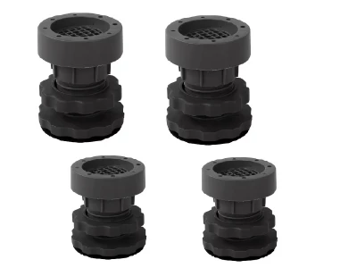 Verk 27204 Antivibrační set nastavitelných podložek pod pračku 4 ks zelené