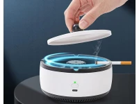 Verk 27207 Bezdýmný popolník s čističkou vzduchu 500mAh šedý