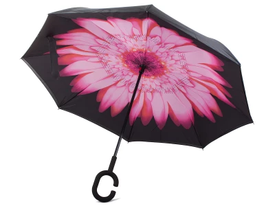 Verk 25000 Obrácený deštník 105 cm růžový