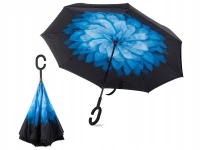 Verk 25000 Obrácený deštník 105 cm modrý 