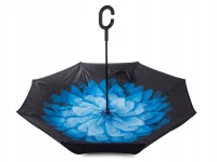 Verk 25000 Obrácený deštník 105 cm modrý 