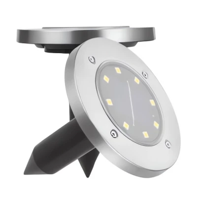 AFF 4142 Zahradní solární lampa 8 LED s odpuzovačem krtků 2 ks