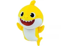 GGV Plyšový žralok Baby Shark, 21 cm, růžová