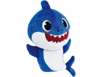 GGV Plyšový žralok Baby Shark, 21 cm, růžová