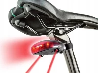 Verk 14498 Laserové zadní světlo na kolo 5 LED 