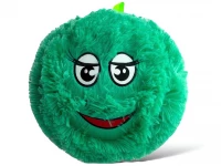 GGV 5566 Plyšový míč chlupatý pro děti 25 cm, zelená