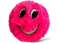 GGV 5566 Plyšový míč chlupatý pro děti 25 cm, zelená