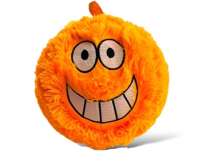GGV 5566 Plyšový míč chlupatý pro děti 25 cm, zelená
