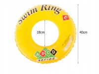 Verk 14426 Nafukovací kruh do vody 40 cm růžový