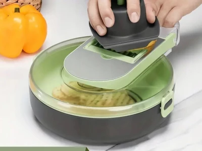 Verk 07235 Multifunkční kráječ na ovoce a zeleninu 9 v 1 bílý