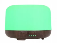 Pronett XJ4722 Aroma difuzér LED, 13 W, 300 ml, dalkový ovládač, světle hnědý