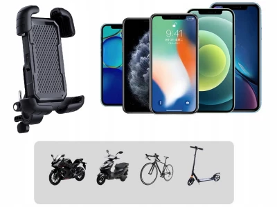 Verk 14502 Držák mobilního telefonu na řídítka černý