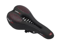 Verk 14507 Športové penové sedlo na bicykel, čierno-červené