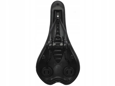 Verk 14507 Športové penové sedlo na bicykel, čierno-červené