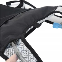 Trizand 23489 Ultralehký sportovní batoh s vodním vakem 2 l, černá