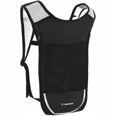 Trizand 23489 Ultralehký sportovní batoh s vodním vakem 2 l, černá
