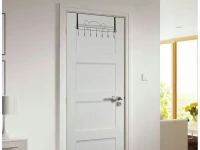 Verk 27217 Závesný vešiak na dvere 46 cm 7 háčikov, biela