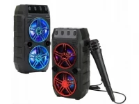 GGV 3295 Prenosný Bluetooth Reproduktor s mikrofónom, 10 W, strieborná