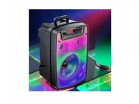 GGV 808 Bluetooth reproduktor, LED podsvícení, mikrofon, dálkové ovládání, 30 W, černá