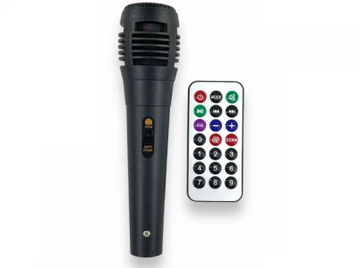 GGV 8136 Bluetooth reproduktor, LED podsvietenie, mikrofón, diaľkové ovládanie, 10 W, čierna