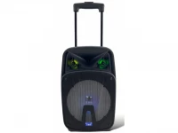 GGV W99 Bluetooth reproduktor, LED podsvícení, mikrofon, dálkové ovládání, 20 W, černá