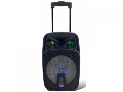 GGV W99 Bluetooth reproduktor, LED podsvícení, mikrofon, dálkové ovládání, 20 W, černá