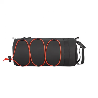 AFF 4174 Taška na bicykel na riadidlá 24 x 10 cm, 2,4 l, čiernozelená