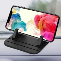 Foxter 2178 Silikonový držák do auta pro mobilní telefon zelený