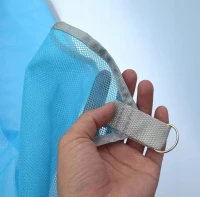 Pronett XJ3548 Skládací plážová podložka 200 x 200 cm síťovaná oranžová